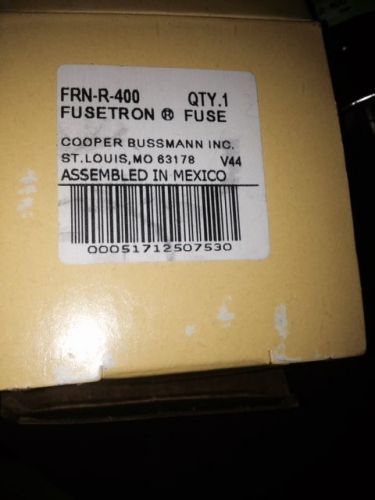 Frn-r-400  cooper bussman fuses time delayed 400a 250v   lot of 6 new for sale