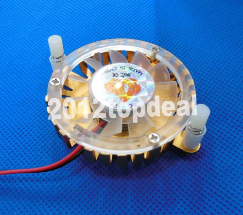 2pcs Aluminum Heatsink with fan Cooling Cooler DC12V