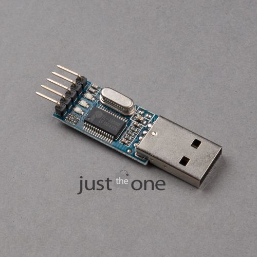 Pl2303 usb transform to ttl/ stc converter adapter module with transparent cover for sale