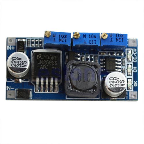 1pc DC-DC LM2596 Step-down Adjustable Power Supply Module CC-CV LED Driver GP