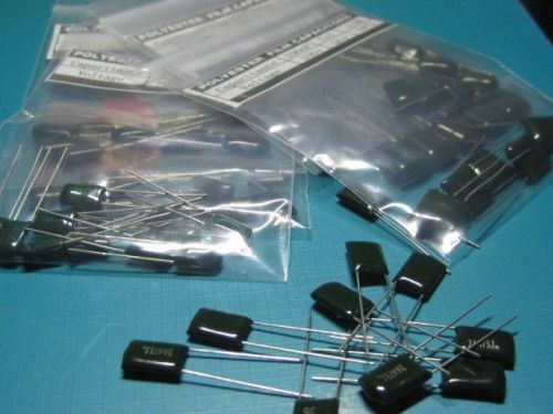 30 values  470pcs Polyester poly Film Capacitors  Assortment Kit  1nF~470nF 100V