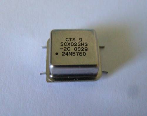 2 pcs 24.576 mhz oscillator with output control for sale