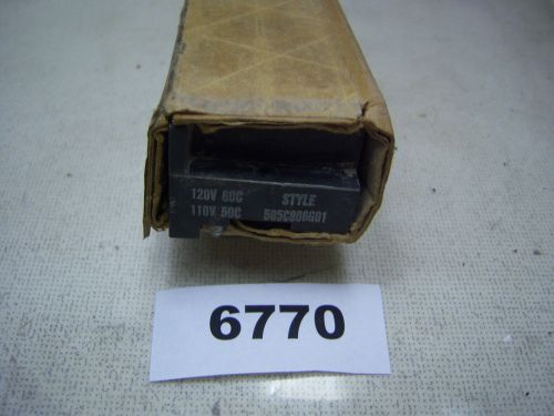 (6770) westinghouse coil 505c806g01  110/50 120/60 for a200 a201 for sale