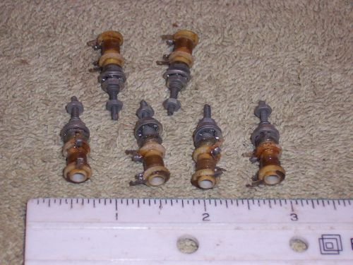 OG5635 - Build-It! Bargain: Six (6)  vintage Slug-tuned Inductors