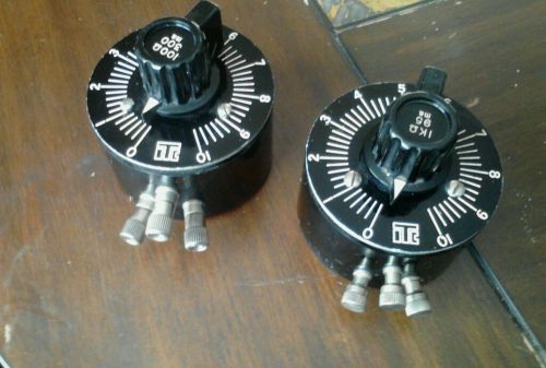 Vintage Variac transformer lot of 2 see pics 1 good 1 parts