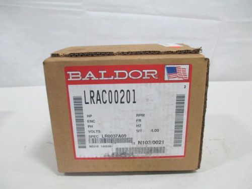 NEW BALDOR LRAC00201 1.5HP 12MH 0.012H 2A 460V-AC LINE REACTOR D203979
