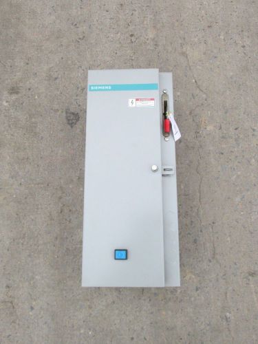 Siemens Starter Box 30 AMP SCF1B4210A8521FPO #1