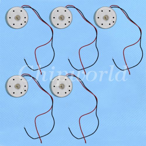 5PCS 1.5V-9V DC Hobby Motor Type 300 DC Motor for Solar Panel