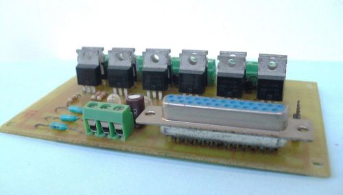 3-Axis Unipolar CNC Stepper Motor Driver / Controller