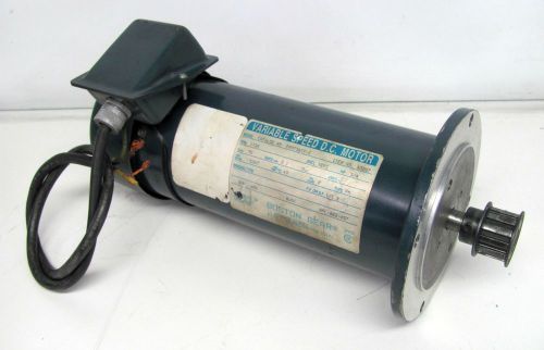 BOSTON GEAR PM975ATF-I VARIABLE SPEED D.C. MOTOR~ONTARIO, CALIF.