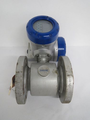 Krohne optiflux 2300 kc c electromagnetic sensor 3 in flow meter b443446 for sale