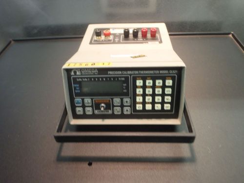 Omega Precision Calibrator / Thermometer  CL521 Thermocouple  RTD