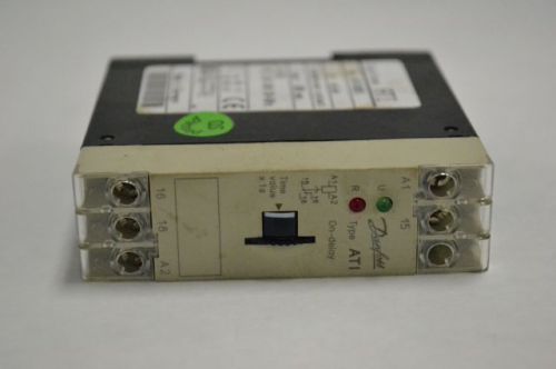 DANFOSS ATI 047H3091 TIME ON DELAY RELAY 3-300SEC 110-130V-AC CONTROL 200581