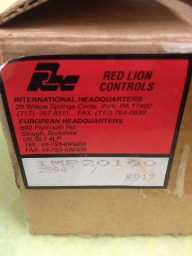 NEW - RED LION CONTROLS DIGITAL DISPLAY MODULE - IMP20100