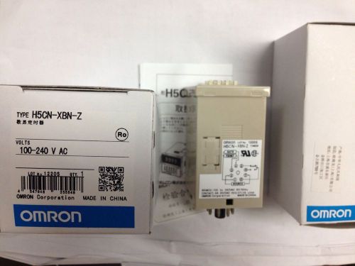 Omron timer h5cn-xbn-z to replace h5cn-xbn 100-240vac new free shipping #j418 lx for sale