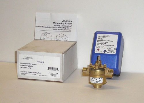 New johnson controls  actuator jt33a000 &amp; valve jm3212 for sale