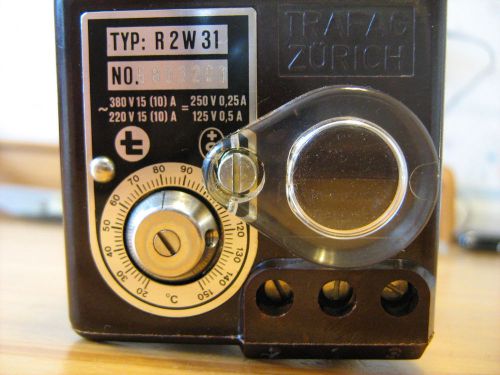 TRAFAG ZURICH THERMOSTAT R2W31 NEW FREE SHIPPING