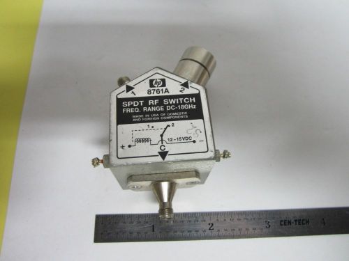 HP SPDT SWITCH DC-18 GHz RF MICROWAVE FREQUENCY HEWLETT PACKARD BIN#G8-22