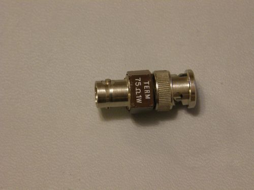 Tektronix 011-0055-01 Fedthru Termination 75 Ohm 1 watt