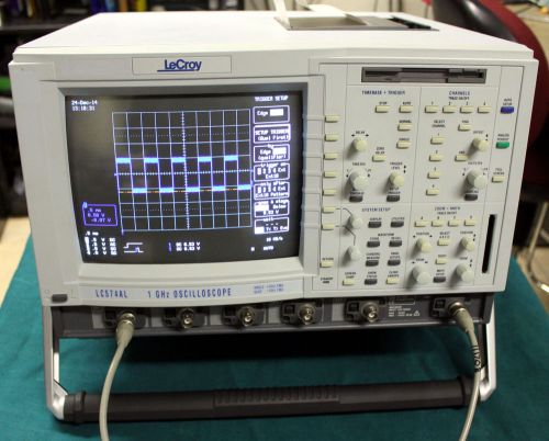 LECROY LC574AL 1 GHZ 4 CHANNEL OSCILLOSCOPE