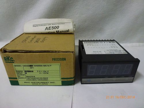 Rkc ae500 indicator ae500-501-4*nnnn-nn/a/y speed display 100-240vac dc-inp new for sale