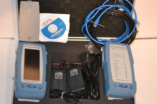 Agilent HP Wirescope Pro N2640A Cat 6, 5e Analyzer