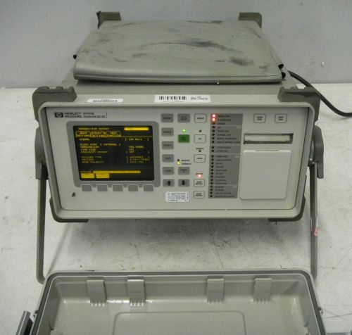 Hewlett Packard HP 37717B  PDH/SDH/ATM Analyzer Opt 707 A1T A3D UH1 etc