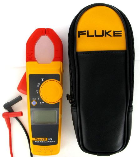 New Fluke 323 True-RMS Clamp Meter NO RESERVE