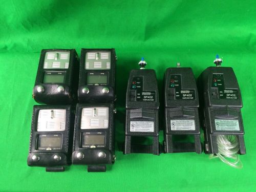 Lot Of 4 Industrial Scientific TMX412 Plus 3 Sampling Pumps SP402