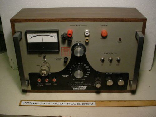 Holt thermal transfer voltmeter model 6B