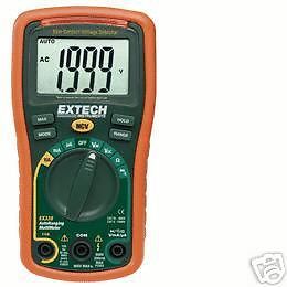 Extech EX320 —  MULTIMETER + NON-CONTACT AC VOLTAGE DETECTOR