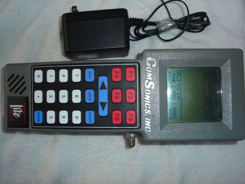 ComSonics Inc. 100280-006D Window Lite Plus RF  Field Strength Meter + charger