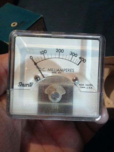 Shurite DC Milliampers Meter