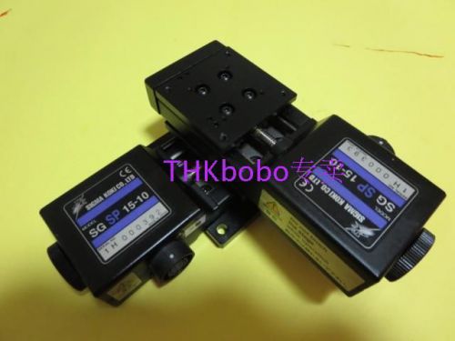 1pcs SIGMA KOKI SGSP15-10 XY Axis, Two Axises LINEAR STEPPING MOTOR STAGE #U2U2