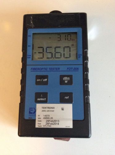 Exfo Fiberoptic Tester FOT-20A