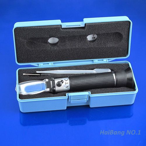 Aluminum Salinity Salt Refractometer for Fish Tank Aquarium 0%-10% Hydrometer Y8