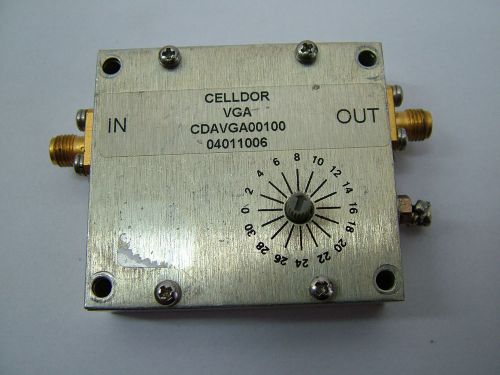 RF AMPLIFIER 500 - 1000MHz 47dB WITH ATTENUATOR CDAVGA00100