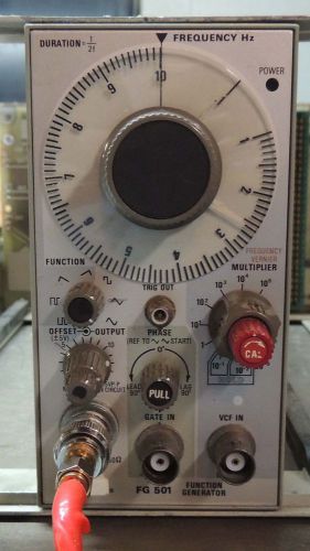 Tektronix FG501 1MHz Function Generator plugin. Tested and working