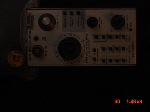 tektronix 7b71 delaying time base plug in