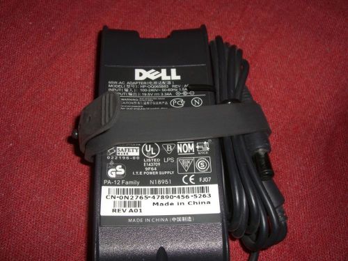 Genuine dell hp-oq065b83  ip 100-240v 50/60hz 1.5a  op 19.5v 3.34a for sale