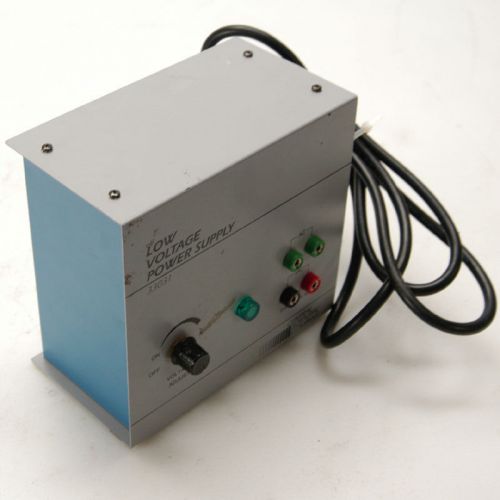 Central Scientific 33031 Low Voltage Power Supply 0-6 Volts DC 5 Amp Adjustable