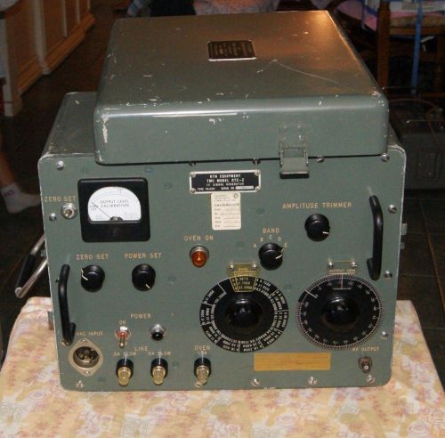 AVIATION SIGNAL GENERATOR RTN EQUIPMENT TMC MODEL RTC-2