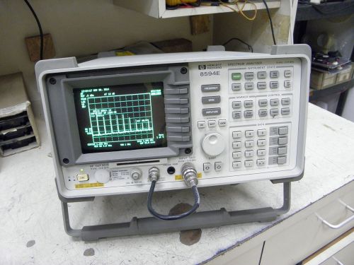 HP 8594E SPECTRUM ANALYZER 9KHZ-2.9GHZ opt. 041, 101, 105