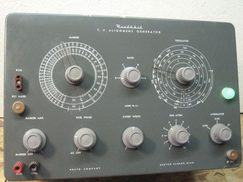 VINTAGE Heathkit TV Alignment Generator Model TS-4A