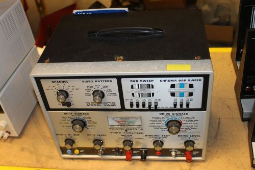 Sencore Model VA48 TV-VTR-MATV Video Signal Analyzer Television Tester