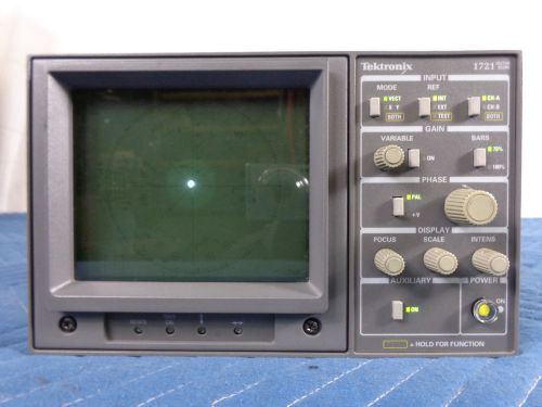 TEKTRONIX 1721 VECTOR SCOPE