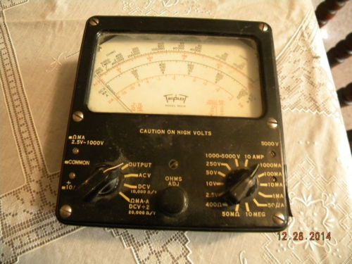 VINTAGE TRIPLETT MODEL 625-N RED DOT TESTER