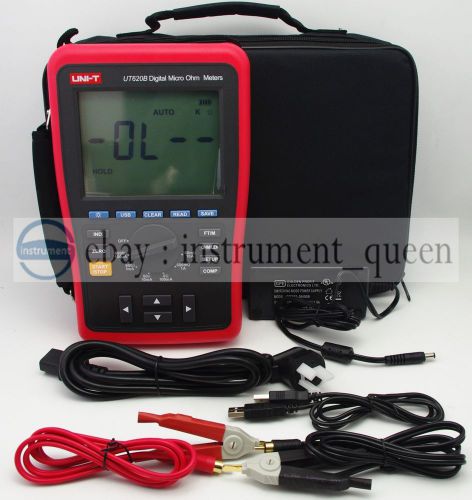 Uni-t ut620b 10u? lcd counts 60000 digital micro ohm meter !!new!! for sale