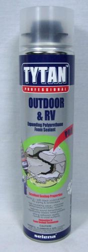 CASE OF 12 TYTAN PRO OUTDOOR &amp; RV EXPANDING POLYURETHANE FOAM SEALANT LANDSCAPES