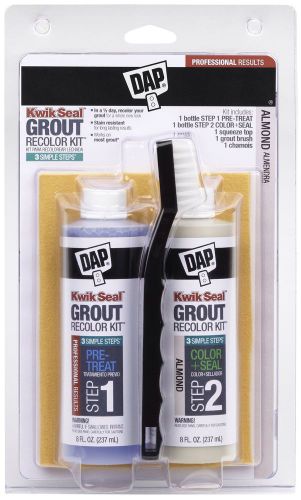 Dap kwik seal grout recolor kit almond for sale